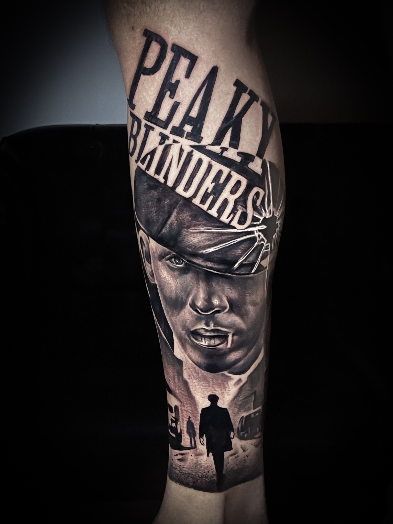 Tattoo realismo - Peaky Blinders