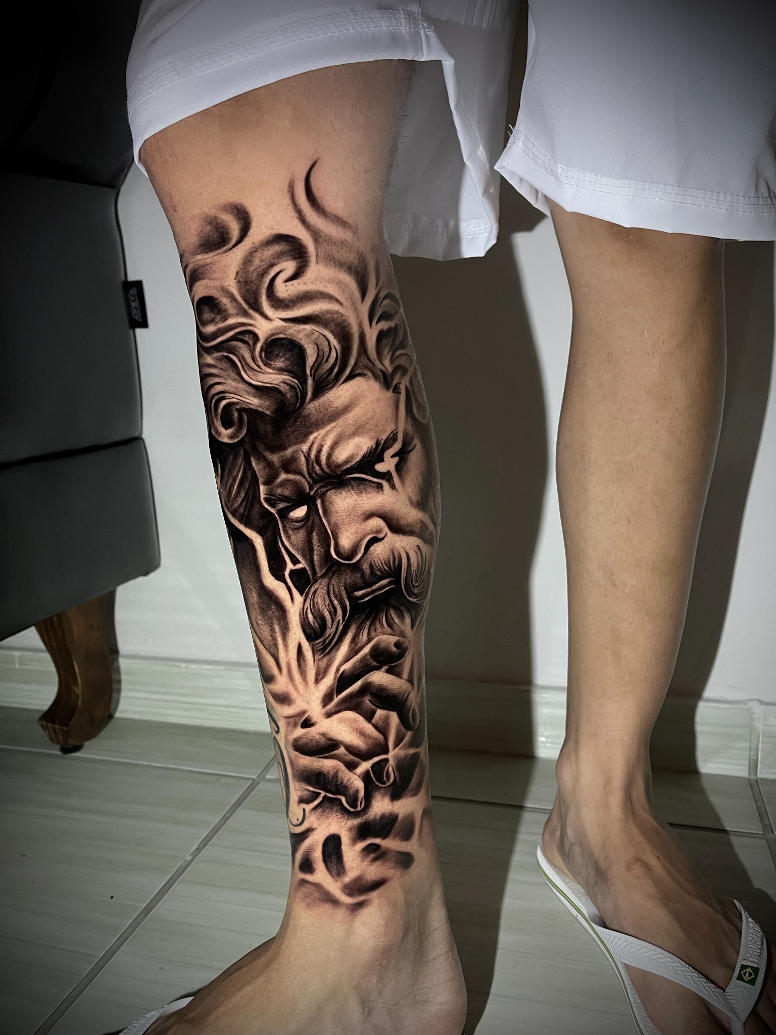 Tattoo realismo - Zeus